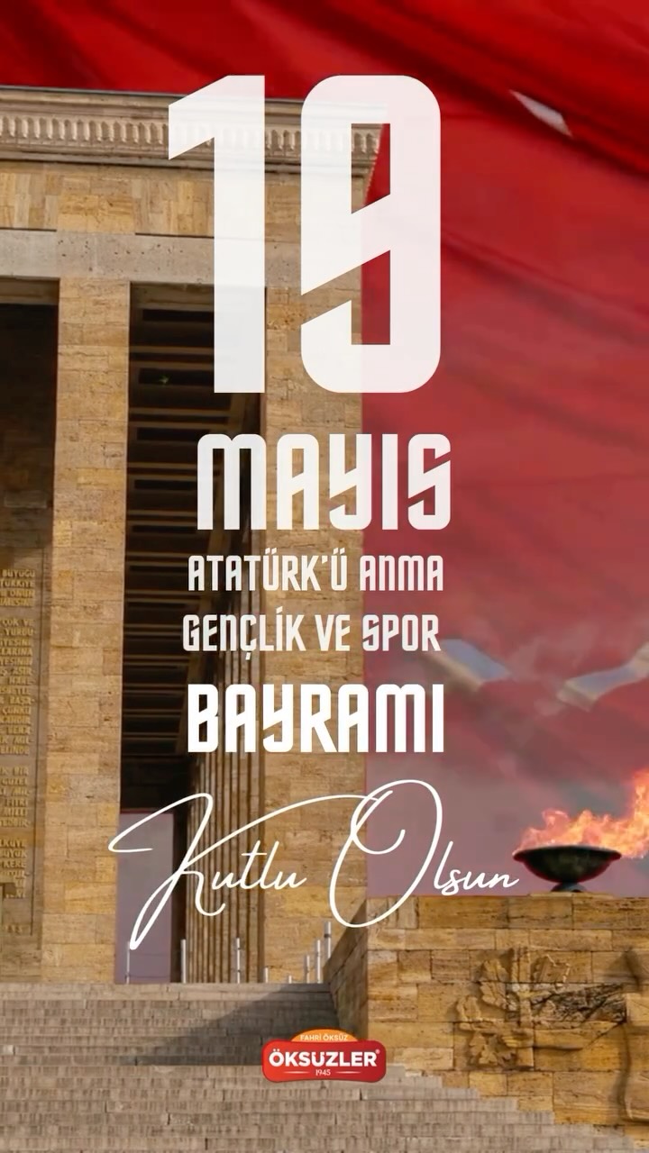 19 Mayıs Atatürk’ü Anma, Gençlik ve Spor Bayramı — Öksüzler Instagram